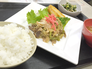 海苔明太唐揚げ定食